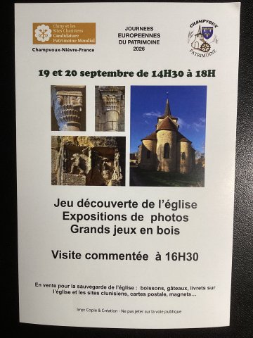 Église Clunisienne de Champvoux