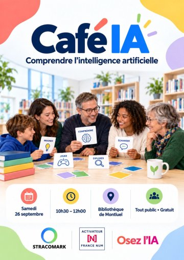 Café IA | Comprendre l’intelligence artificielle à travers le jeu