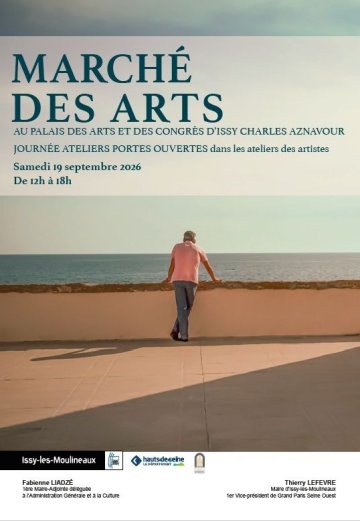 Venez à la rencontre des artistes isséens au Marché des Arts et dans le cadre des journées ateliers portes ouvertes !