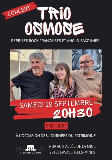 Concert rock - Trio Osmose