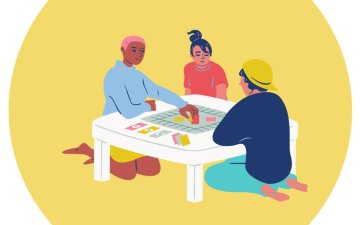 Soirée jeux de société à la bibliothèque Andrée Chedid