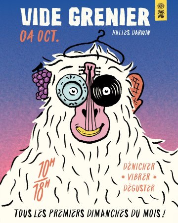 VIDE GRENIER à DARWIN - DOMINICALES MARKET