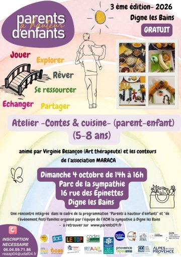 Contes&cuisine- parent-enfant (5-8ans)