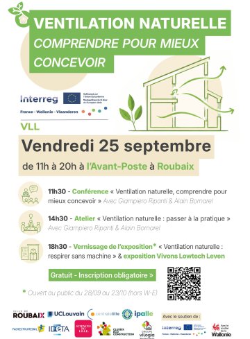 Ventiler naturellement : les clés pour un bâtiment confortable - Journée professionnelle