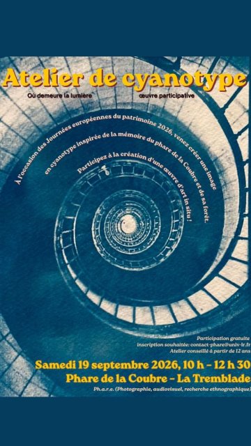 Atelier de création d'images en cyanotype "Où demeure la lumière"
