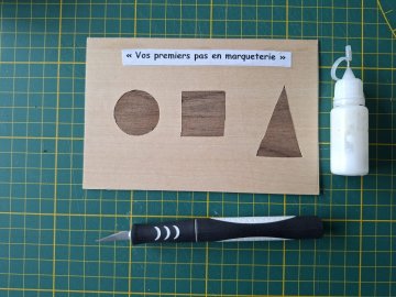 Vos premiers pas en marqueterie.