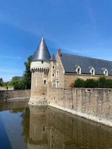 Visite des extérieurs du château du Verger