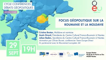 Focus Géopolitique sur la Roumanie et la Moldavie