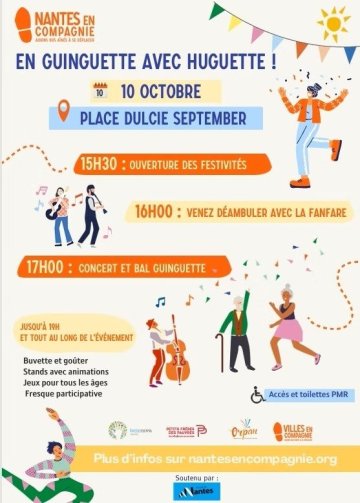 En guinguette avec Huguette !