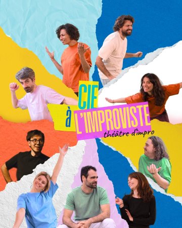 Spectacle d'impro par la Cie à l'improviste au Chaudron !
