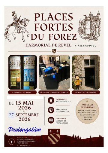 Expo «  Armorial de Revel / Places fortes foréziennes «