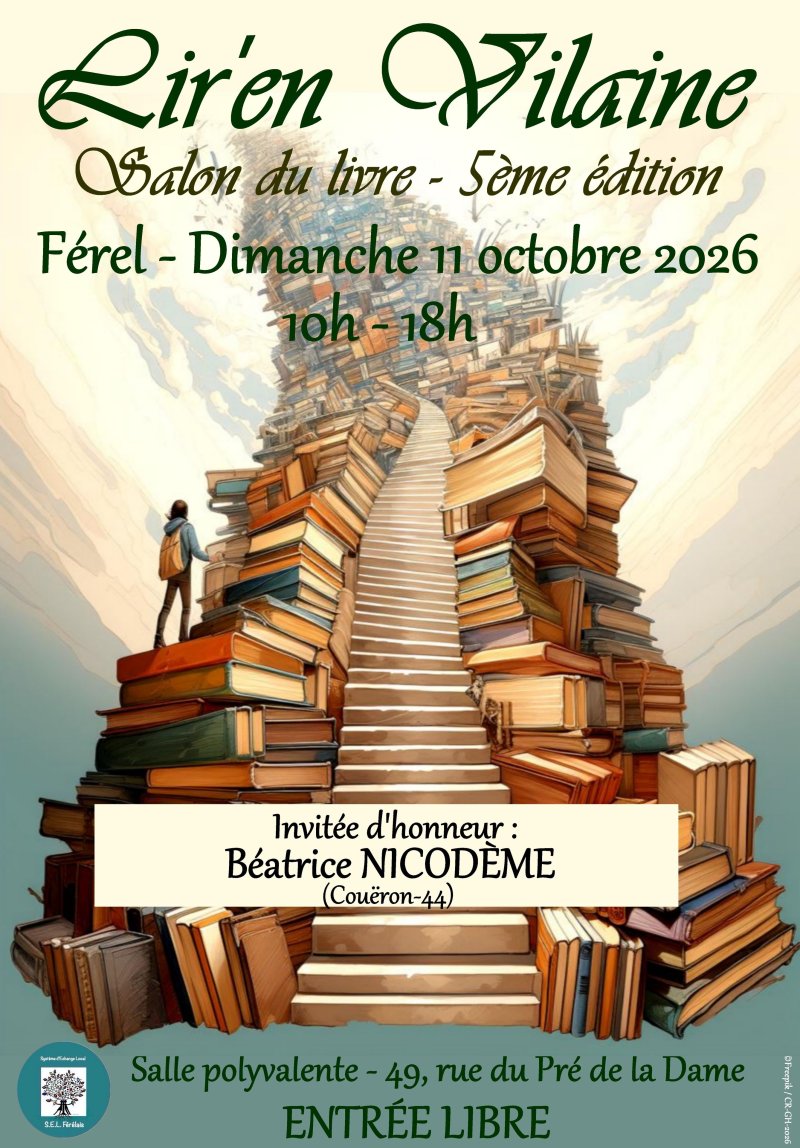 [Retiré de l'agenda de l'organisateur] Lir'en Vilaine - Salon du livre de fiction en estuaire de Vilaine
