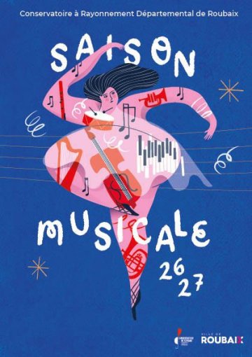 Présentation de la saison musicale 2026/2027 du Conservatoire de Roubaix