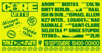 Core unité #4 • Selektaa + Haal + K27inter + Dirty Berlin