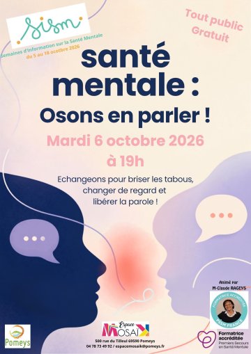 Echanges autour de la Santé Mentale