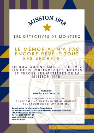 Mission 1918 : les détectives de Montsec