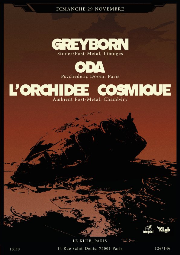 Greyborn, Oda et L'Orchidée cosmique au Klub