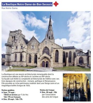 Visite de la Basilique en breton