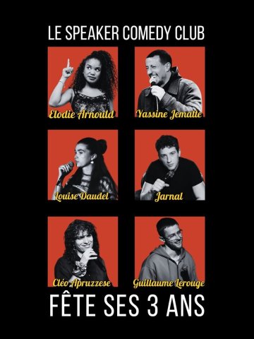 Le Speaker Comedy Club fête ses 3 ans !