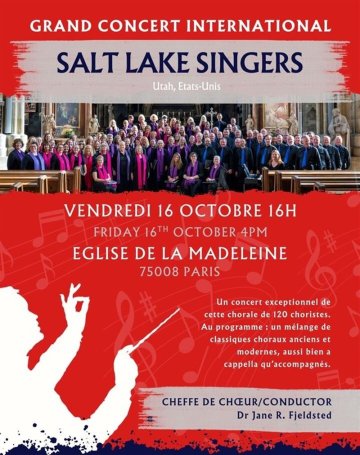 Grand concert 120 choristes américains