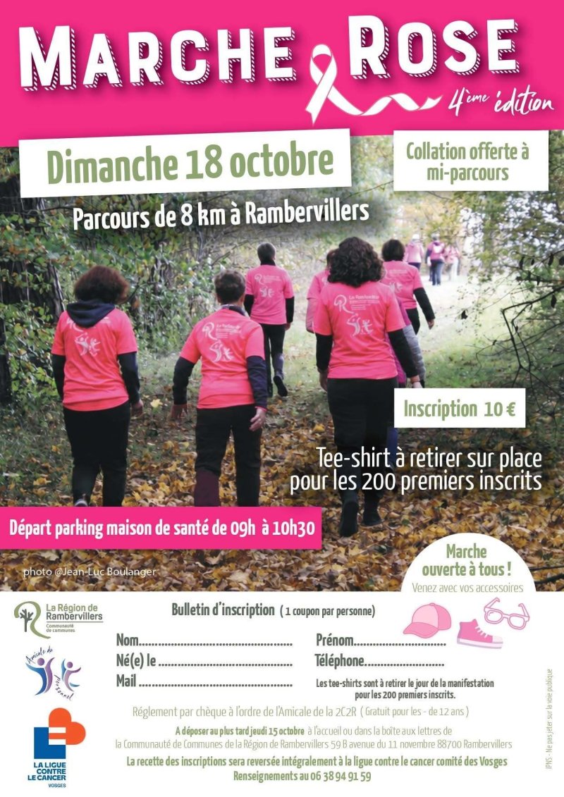 Marche rose