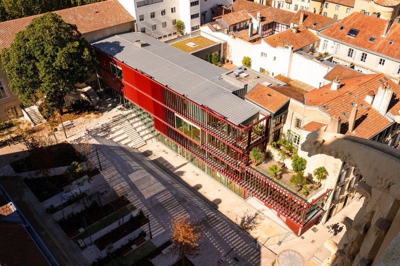 Visite : La médiathèque de Bayonne : une rénovation d'ampleur
