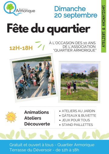 Fête de l'association Quartier Armorique