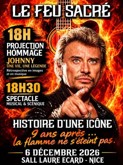 Le Feu Sacré, hommage à Johnny Hallyday