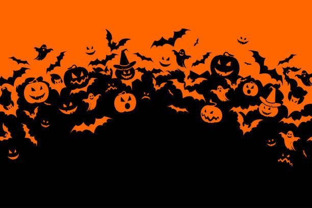 Création d'une décoration pour fêter Halloween