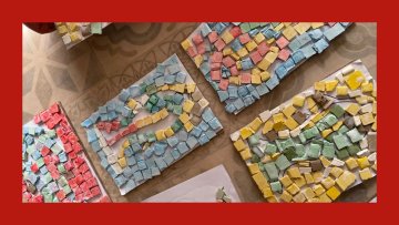 Découverte de la mosaïque, atelier en famille