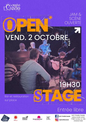 Open’Stage 02 Octobre 2026