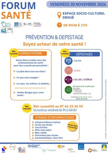 Forum santé à Droué
