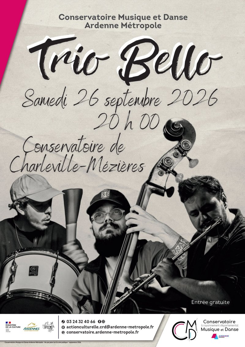 Le Trio Bello en concert