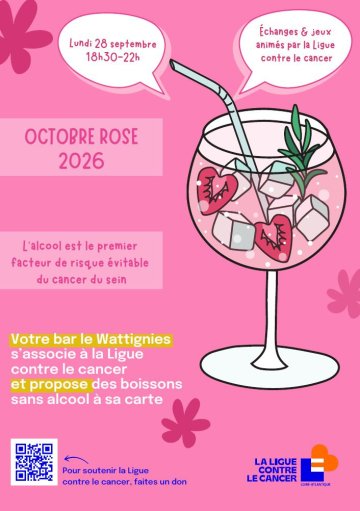 Soirée de sensibilisation autour d'Octobre Rose