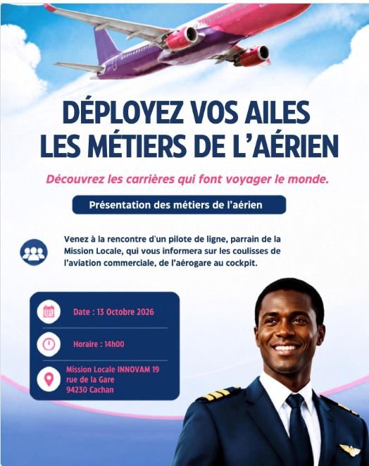 ✈️ DÉPLOYEZ VOS AILES — Les métiers de l'aérien ! ✈️