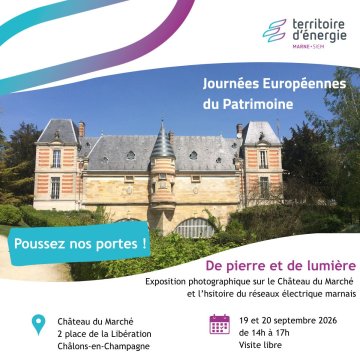 Château du Marché et exposition "De pierre et de lumière"