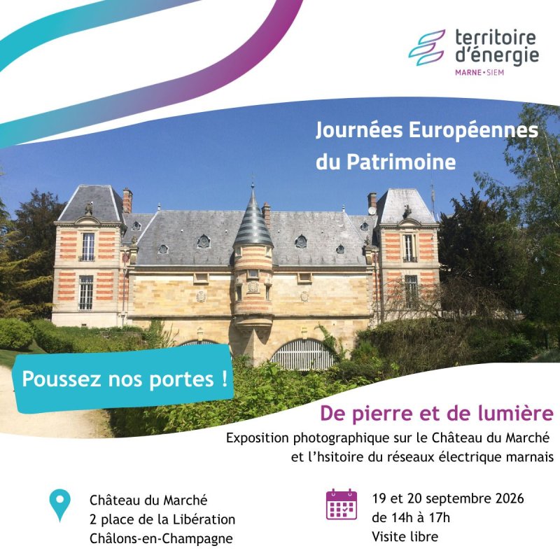 Château du Marché et exposition "De pierre et de lumière"