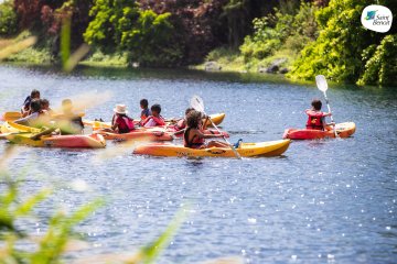 Kayak à Bassin Bleu