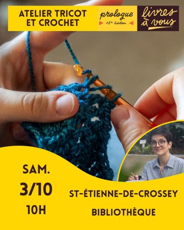 Atelier tricot et crochet