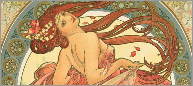 Peindre à la manière d’Alphonse Mucha