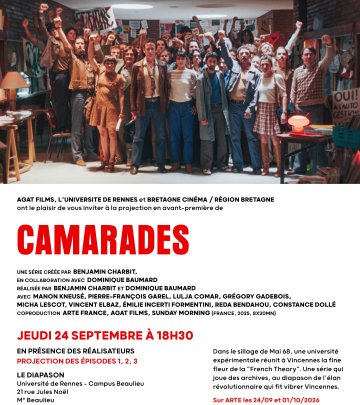 Avant-Première de CAMARADES en présence des réalisateurs Benjamin Charbit et Dominique Baumard.
