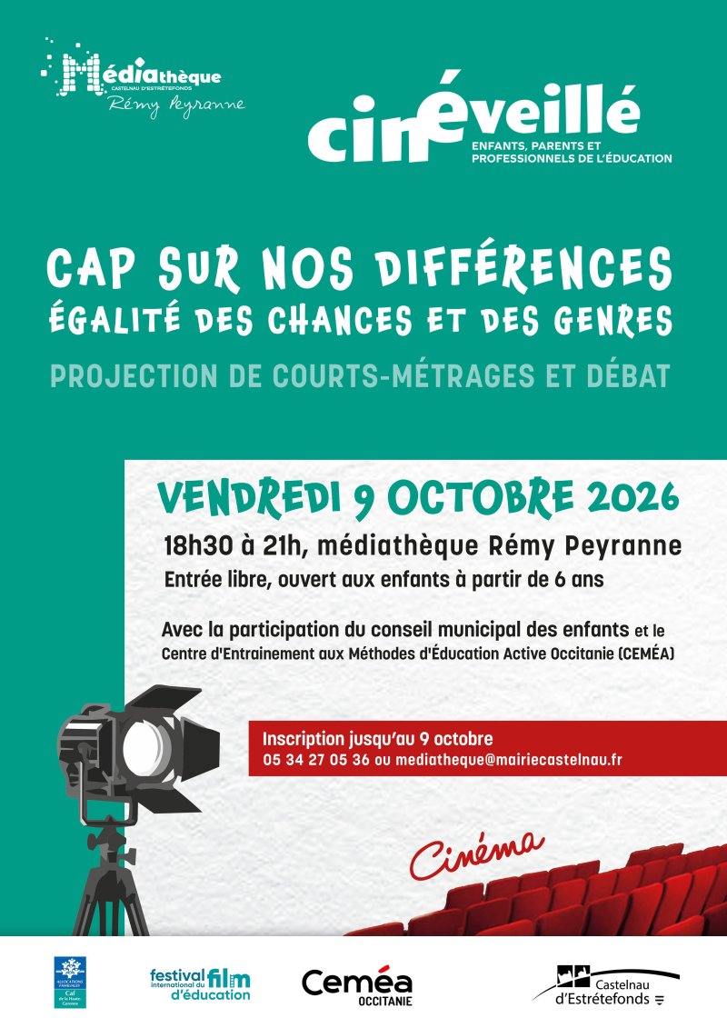 Cinéveillé, c'est pour toute la famille