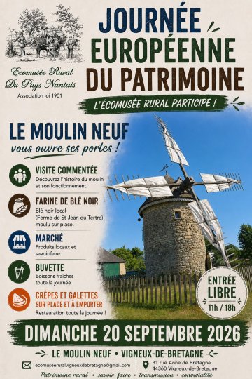 Visite du moulin Neuf