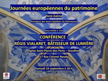 Conférence consacrée à la vie et à l’œuvre du Graulhétois Régis Vialaret