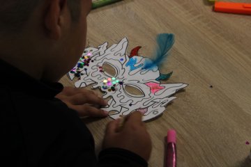 Atelier enfant - Masque de carnaval
