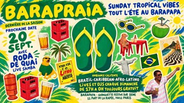 BARAPRAIA - Sunday Tropical vibes au Barapapa !