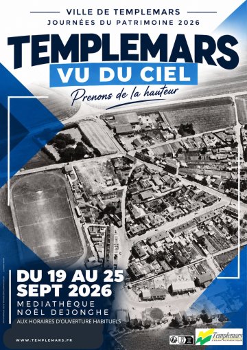 Exposition de photos aériennes «Templemars vu du ciel »