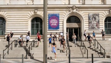 Jogging culturel : déviations urbaines avec François Morellet