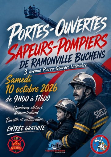 Journée Portes Ouvertes des Pompiers de Ramonville Buchens