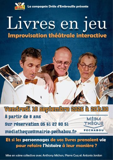 Spectacle d’impro-théâtre